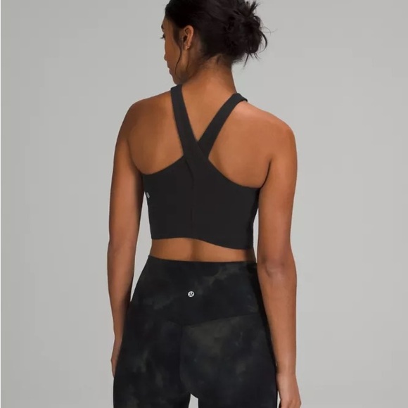Lululemon Nulu Wrap-Front Longline Bra Crop Top *Light Support, A/B Cup - Picture 2 of 9